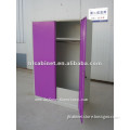 Luoyang Metal Hanging Wardrobe Storage Cabinet with Purple door